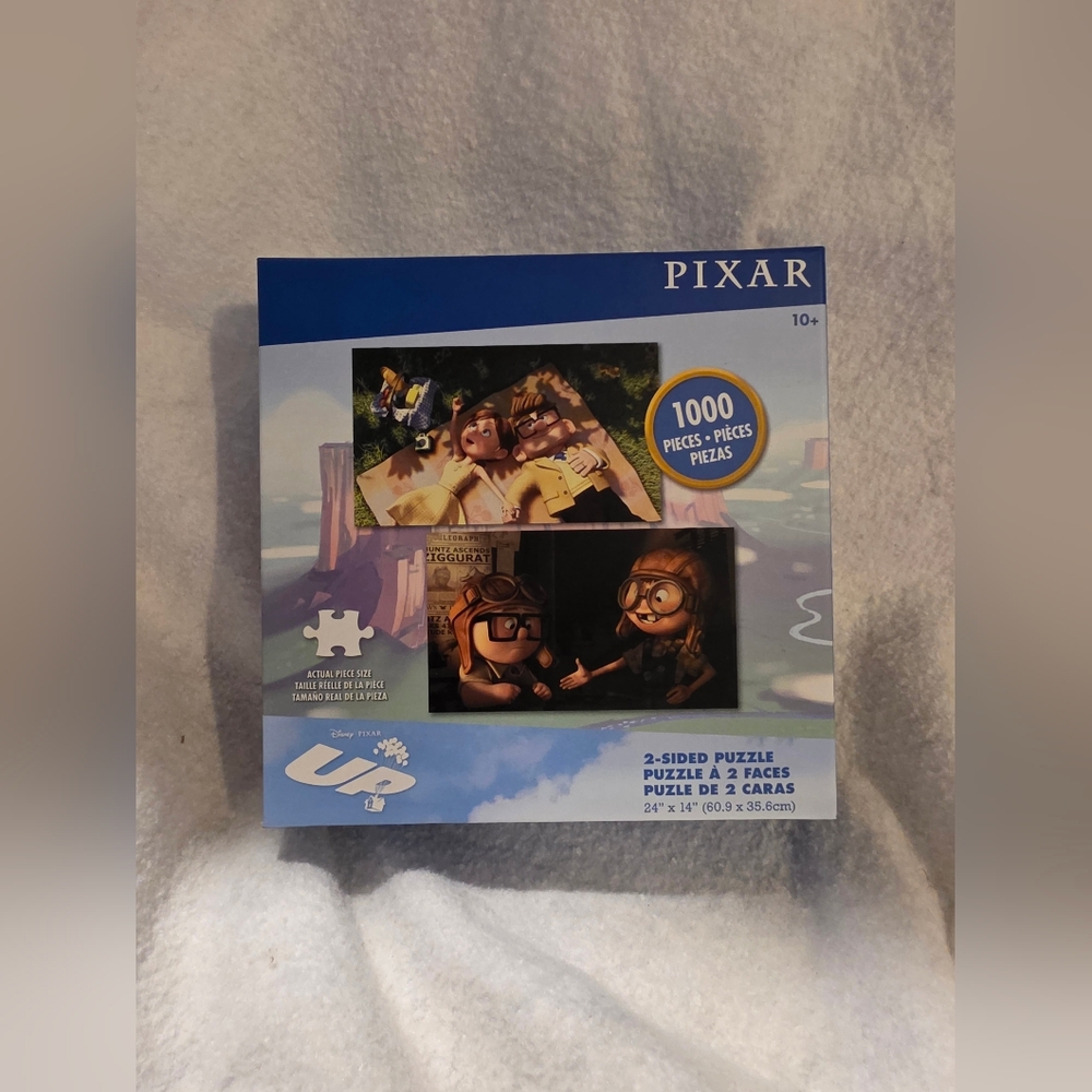 Disney Parks Pixar Up 2-Sided Puzzle 1000 Pieces NEW